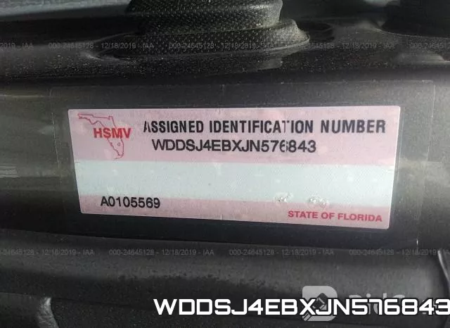 WDDSJ4EBXJN576843 фото 10