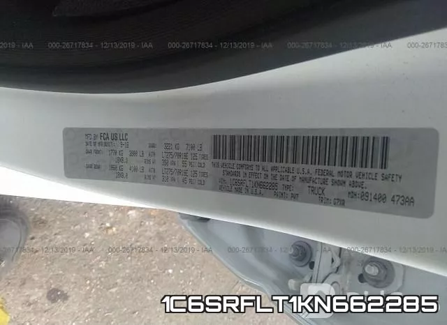 1C6SRFLT1KN662285 фото 8