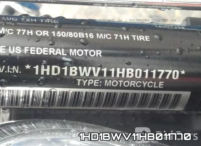 1HD1BWV11HB011770 фото 2