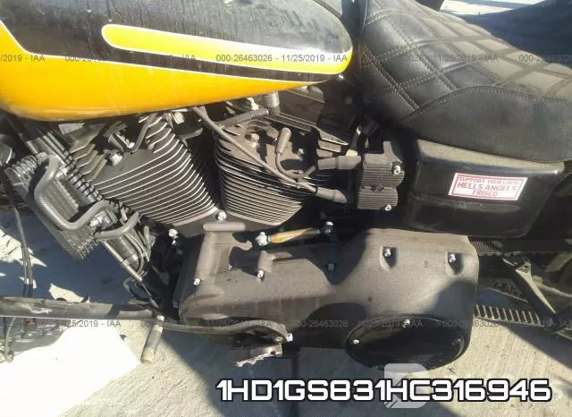 1HD1GS831HC316946 фото 9