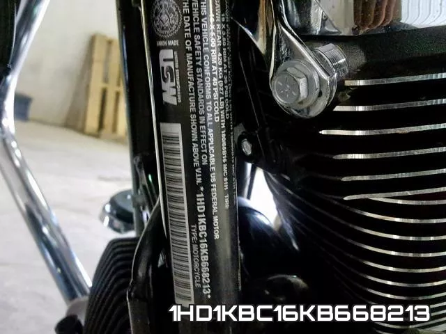 1HD1KBC16KB668213 фото 2