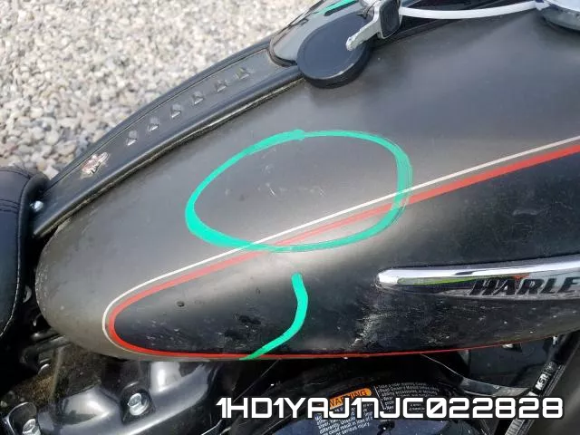 1HD1YAJ17JC022828 фото 9