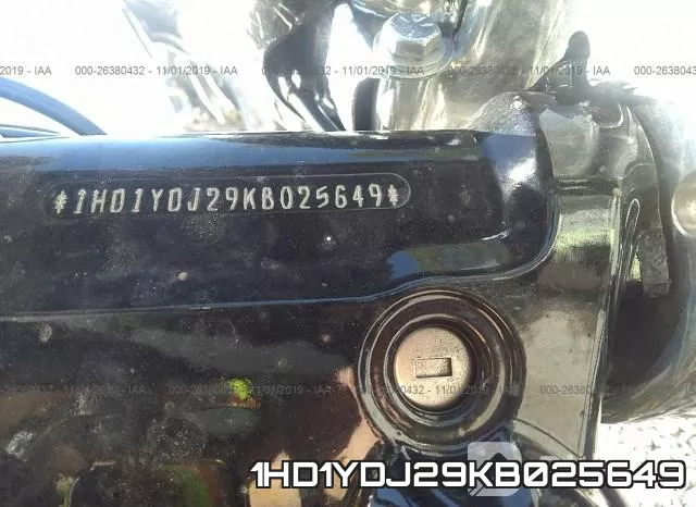 1HD1YDJ29KB025649 фото 2