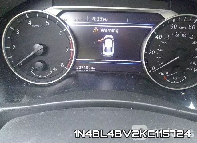 1N4BL4BV2KC115724 фото 6
