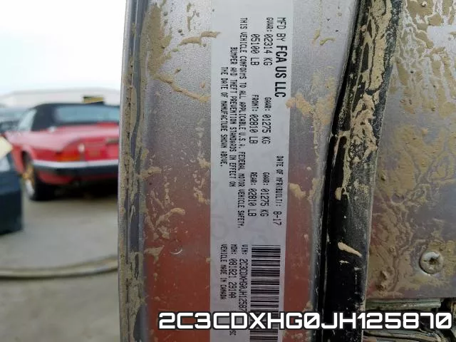 2C3CDXHG0JH125870 фото 2