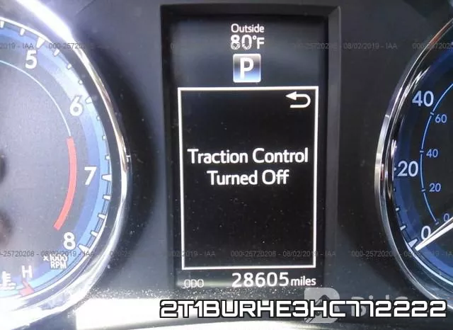 2T1BURHE3HC772222 фото 8