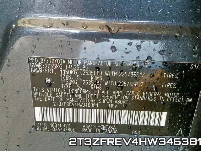 2T3ZFREV4HW346381 фото 2