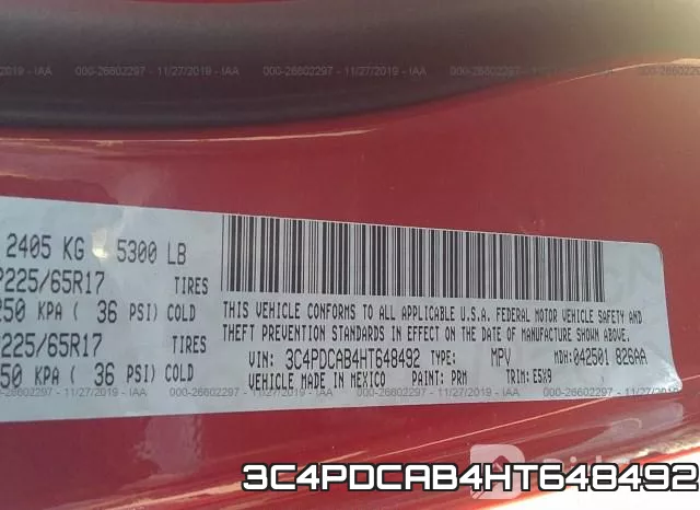 3C4PDCAB4HT648492 фото 10