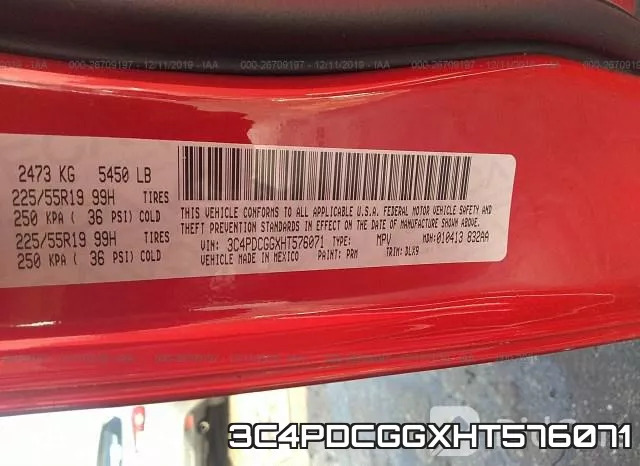 3C4PDCGGXHT576071 фото 9