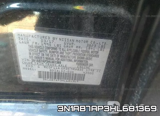 3N1AB7AP3HL681369 фото 9