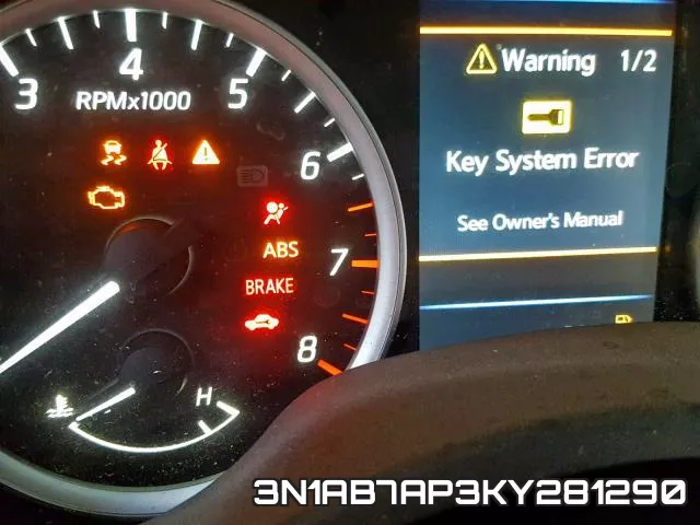 3N1AB7AP3KY281290 фото 9
