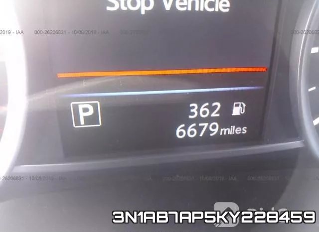 3N1AB7AP5KY228459 фото 8