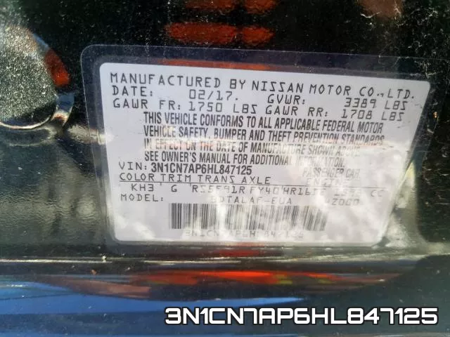 3N1CN7AP6HL847125 фото 2