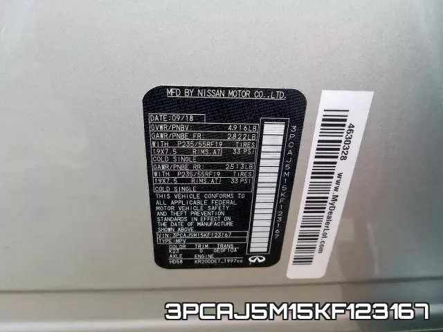 3PCAJ5M15KF123167 фото 2