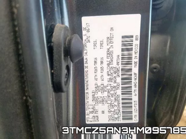 3TMCZ5AN3HM095785 фото 2
