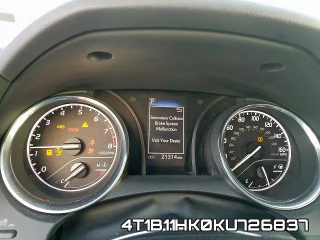 4T1B11HK0KU726837 фото 7