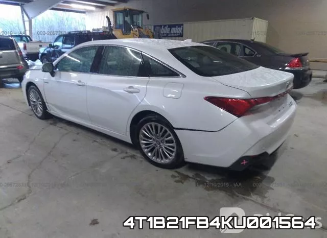 4T1B21FB4KU001564 фото 3