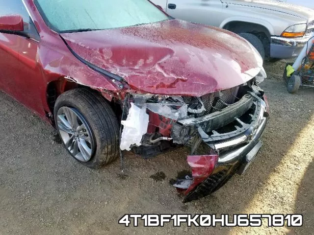 4T1BF1FK0HU657810 фото 2
