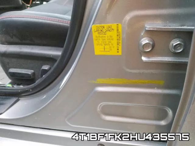 4T1BF1FK2HU435575 фото 8