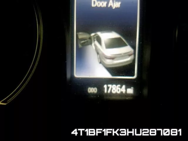 4T1BF1FK3HU287081 фото 7