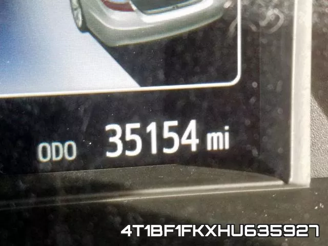 4T1BF1FKXHU635927 фото 8