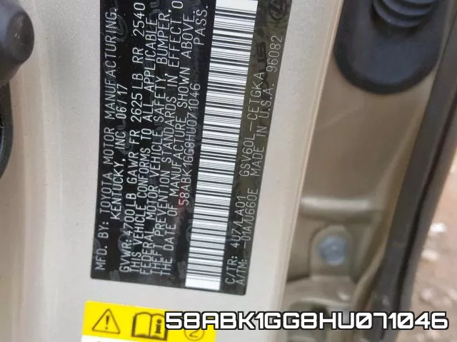 58ABK1GG8HU071046 фото 2