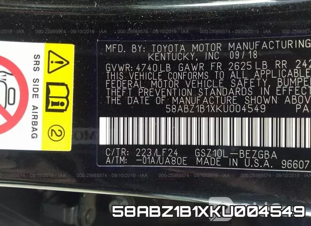 58ABZ1B1XKU004549 фото 10