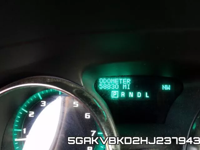 5GAKVBKD2HJ237943 фото 7