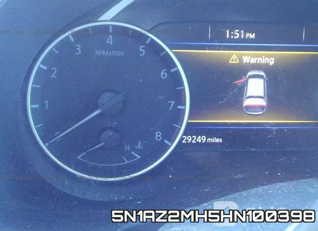 5N1AZ2MH5HN100398 фото 7
