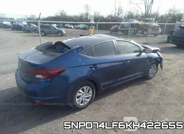 5NPD74LF6KH422655 фото 5
