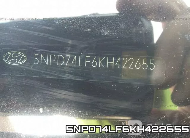 5NPD74LF6KH422655 фото 10