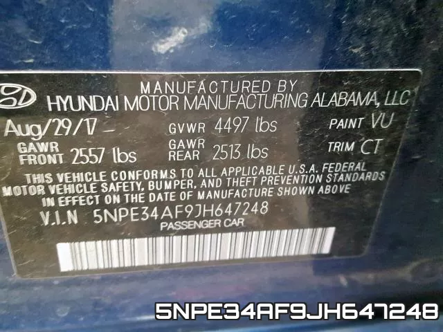 5NPE34AF9JH647248 фото 2