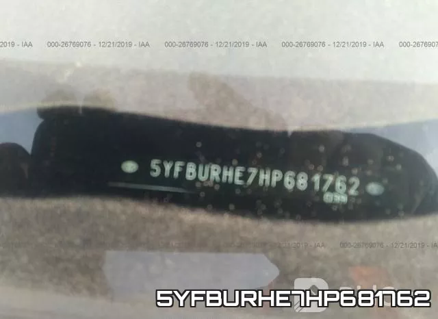 5YFBURHE7HP681762 фото 8