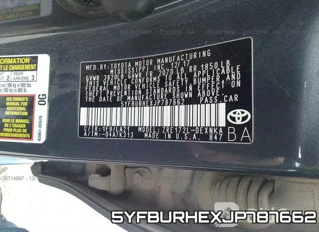 5YFBURHEXJP787662 фото 7