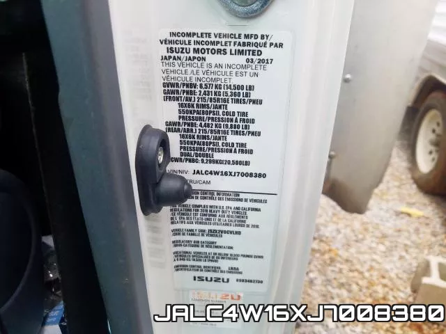 JALC4W16XJ7008380 фото 2