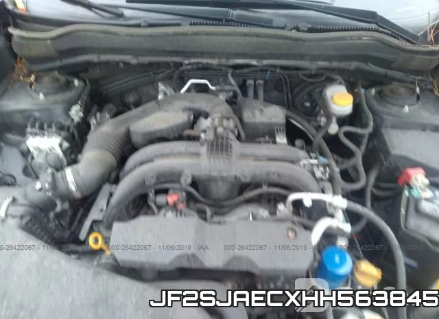 JF2SJAECXHH563845 фото 2