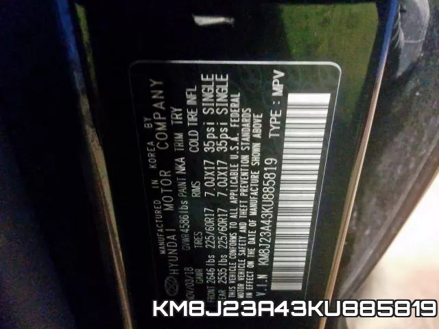 KM8J23A43KU885819 фото 2