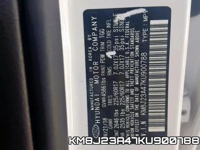 KM8J23A47KU900788 фото 2