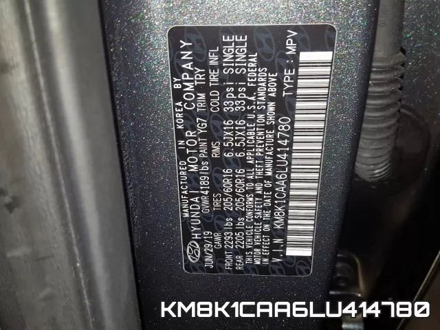 KM8K1CAA6LU414780 фото 2