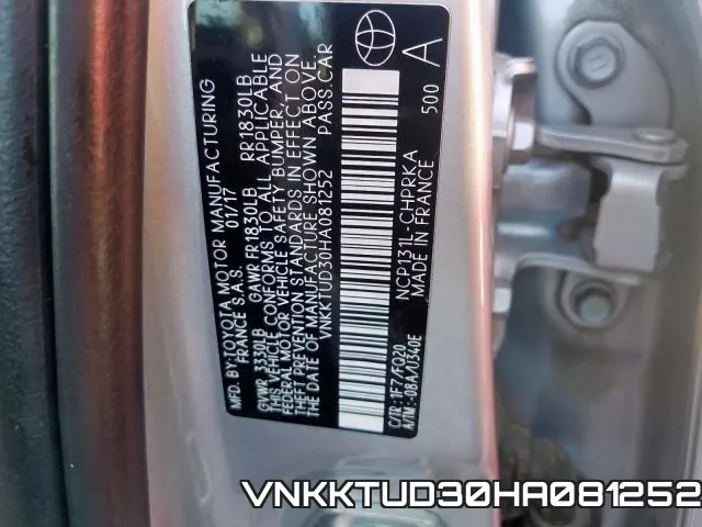 VNKKTUD30HA081252 фото 2