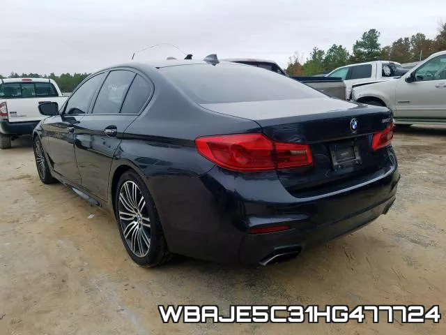 WBAJE5C31HG477724 фото 3
