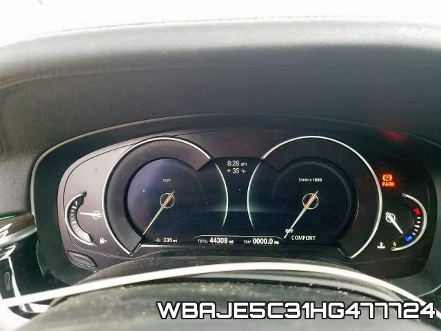 WBAJE5C31HG477724 фото 7