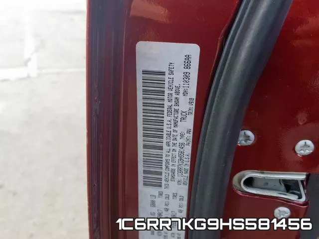 1C6RR7KG9HS581456 фото 2