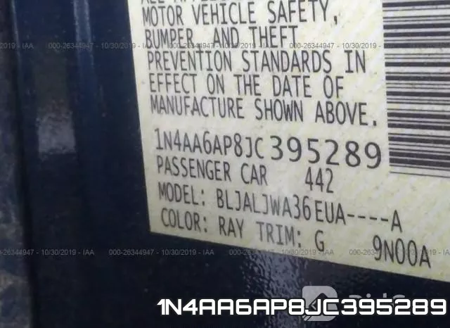 1N4AA6AP8JC395289 фото 8