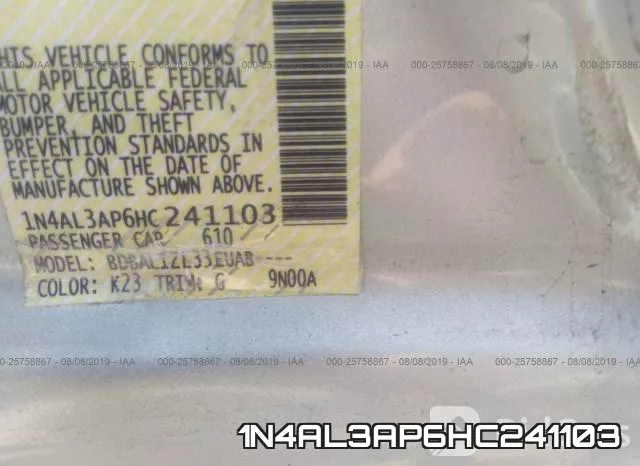 1N4AL3AP6HC241103 фото 8