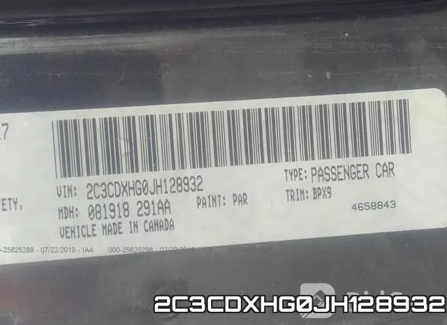 2C3CDXHG0JH128932 фото 7