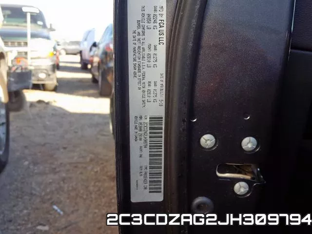 2C3CDZAG2JH309794 фото 2