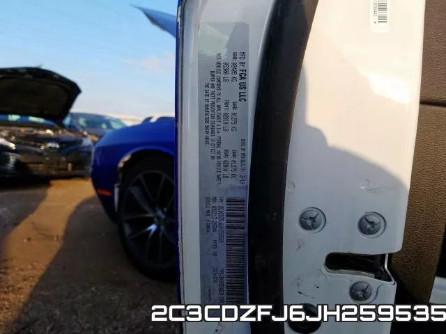 2C3CDZFJ6JH259535 фото 2