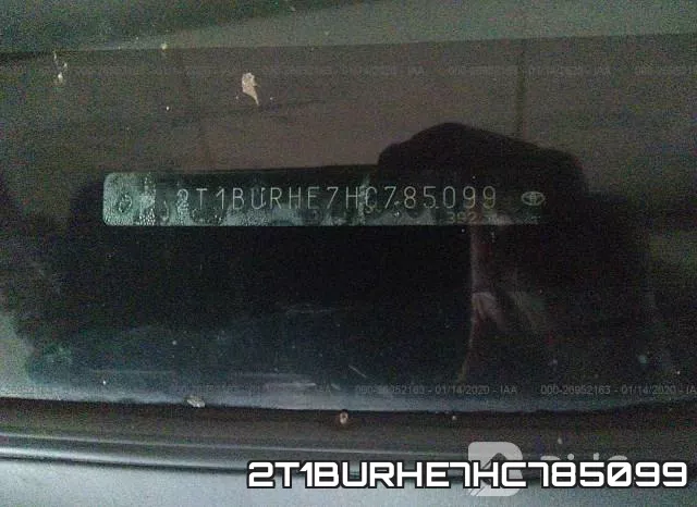 2T1BURHE7HC785099 фото 8