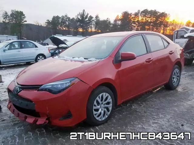 2T1BURHE7HC843647 фото 3